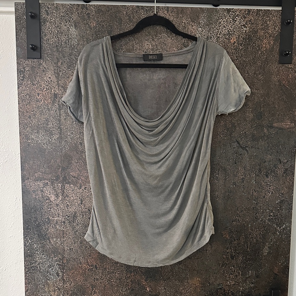 Diesel top with sheer back size S